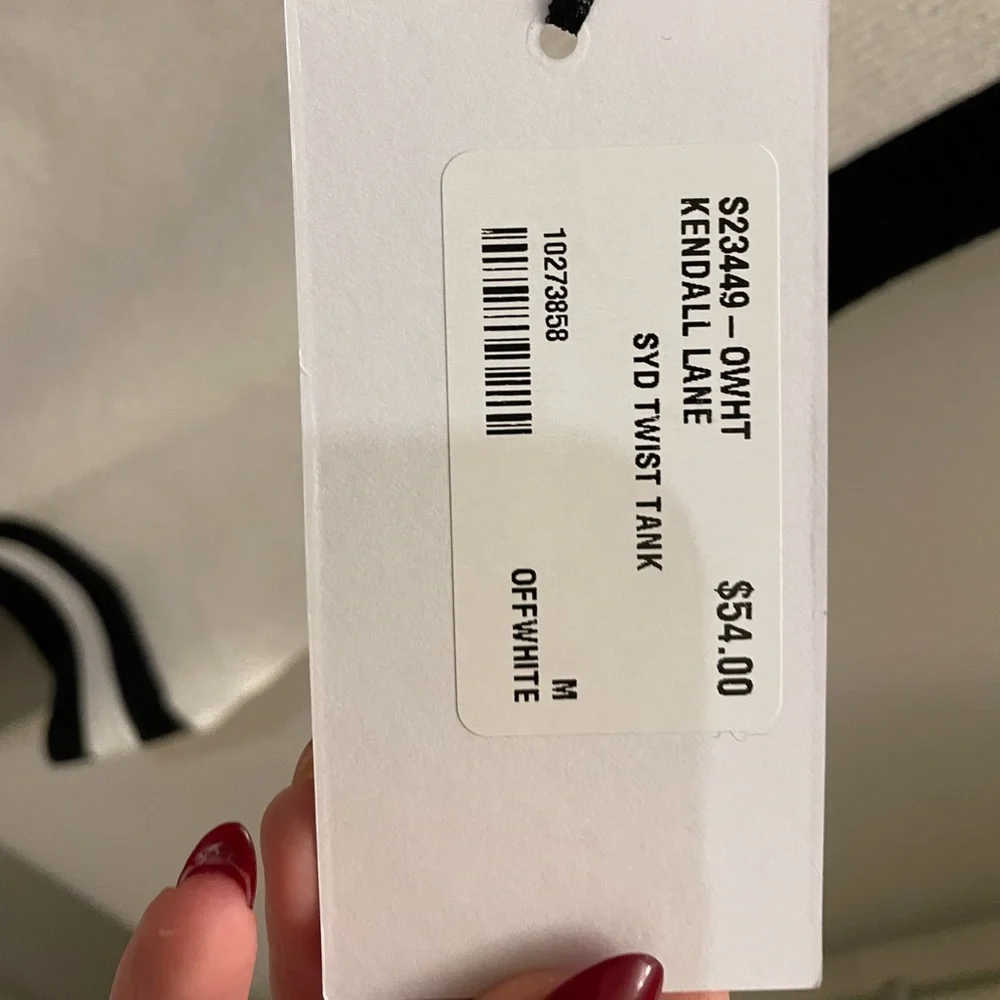 Kendall Lane Asymmetric Twist Top - Picture 4 of 4